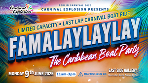 FAMALAYLAYLAY - THE CARIBBEAN BOAT PARTY
