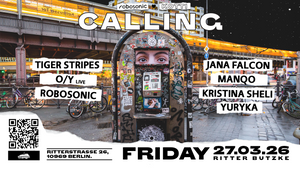 Tiger Stripes ♡ Robosonic ♡ O/Y live ♡ Manqo ♡ Jana Falcon ♡ Kristina Sheli +++ Kotti Calling