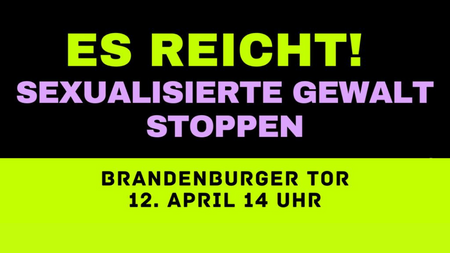 Sexualisierte und Digitale Gewalt stoppen!