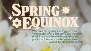 Spring Equinox Ceramic Workshop