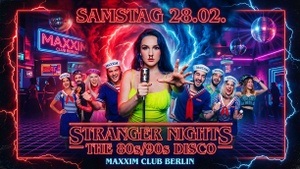 STRANGER NIGHTS – THE 80s & 90s DISCO