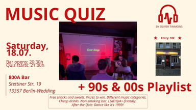 Music Quiz in Wedding