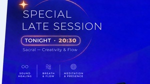 "Sacral Sound Healing": Special Late Session