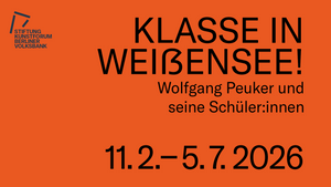 KLASSE IN WEIßENSEE! Wolfgang Peuker und seine Schüler:innen