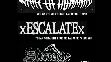 "WAKE OF HUMANITY, xESCALATEx, SACCAGE" - Konzert im RegenbogenKino