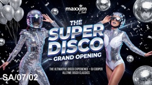 the SUPERDISCO - GRAND OPENING