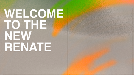 Welcome to the new Renate: w/ Eduardo de la Calle, Courtney Bailey, Stella Zekri, Eoin DJ