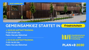 Kiez Auftakttraining GemeinsamKiez 18.09.25 – Werde OrganizerIn in Friedrichshain