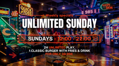 Unlimited Sunday im Electric Social