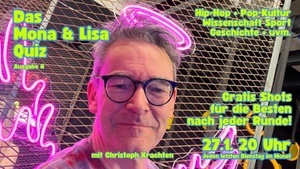 Kneipenquiz! • Mona & Lisa-Quiz in der 'Beste' Bar mit gratis Shots nach jeder Runde und einem Sommerpreis