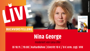 Buchvorstellung mit Nina George, moderiert von Gesa Ufer