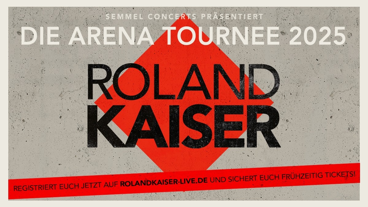 Roland Kaiser Die Arena Tour 2025 am 09.05.2025 in Hamburg