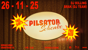 BerlinClubMemes x PILSATOR „Schenke“