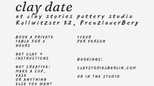Clay Dates at clay stories- create together