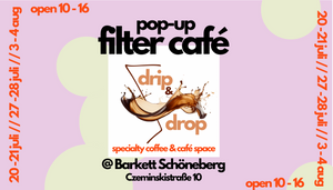 Pop-up Filter Café