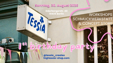 1-jähriges-Jubiläum TESSIA work:shop