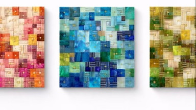 Mosaik-Postkarten: Bilder aus Fragmenten
