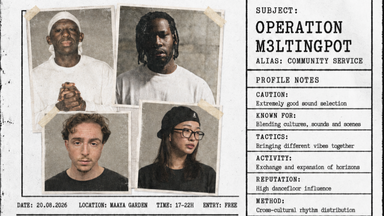 OPERATION M3LTINGPOT: COMMUNITY SERVICE