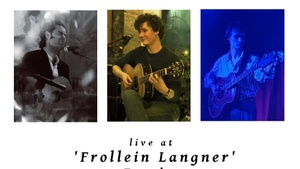 Live Music Night: Singer-Songwriter Berlin-Edinburgh Artists Alasdair Dow, Jesko Braun, Stuart Honeyman