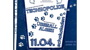 Technopolice (egg-punk/garage, marseille) + Überall Algen (ndw-punk, bln)