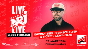 ENERGY LIVE mit Mark Forster