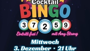 Cocktail Bingo mit Drag Queen Amy Strong