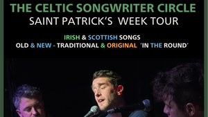 THE CELTIC SONGWRITER CIRCLE saint patrick's week tour live at BAR BOBU