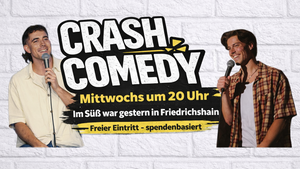 Crash Comedy - kostenlose Open-Mic Show