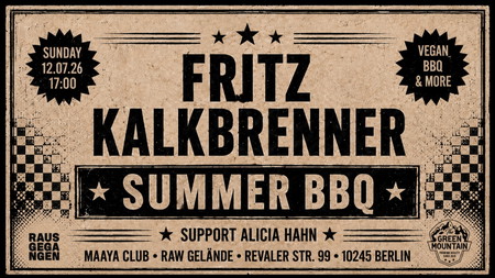 Fritz Kalkbrenner - SUMMER BBQ