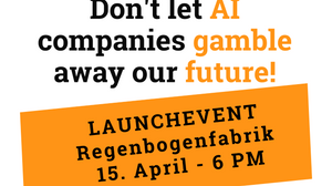 "Launch-Event von der Bewegung PauseAI" - im RegenbogenKino