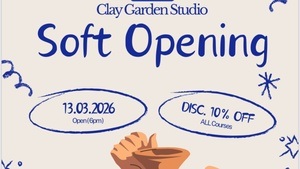 ✨ Soft Opening – Clay Garden Studio 陶园 ✨