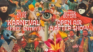 Karneval Open Air & Afterparty /w AMÉMÉ & Super Flu // Free entry all night long