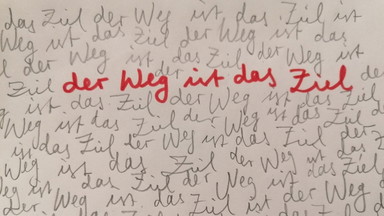 Schreib-Meditationen: von der Handschrift zur „Schönschrift“
