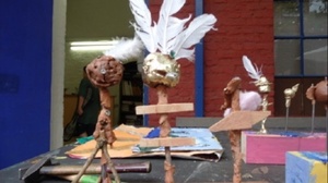 Osterferien-Workshop Nr 2 in der Kindermalschule Wedding