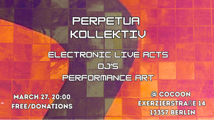 Perpetua Kollektiv (Live Electronic Music, performance art and more)