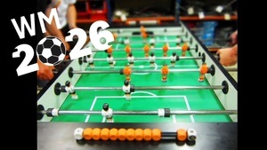 Kicker-Turnier in der Humboldt-Bibliothek zur Eröffnung der WM 2026!