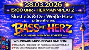 Demo-Rave: Bass mit Herz. Für mehr Menschlichkeit & eine Zukunft für das RAW Gelände