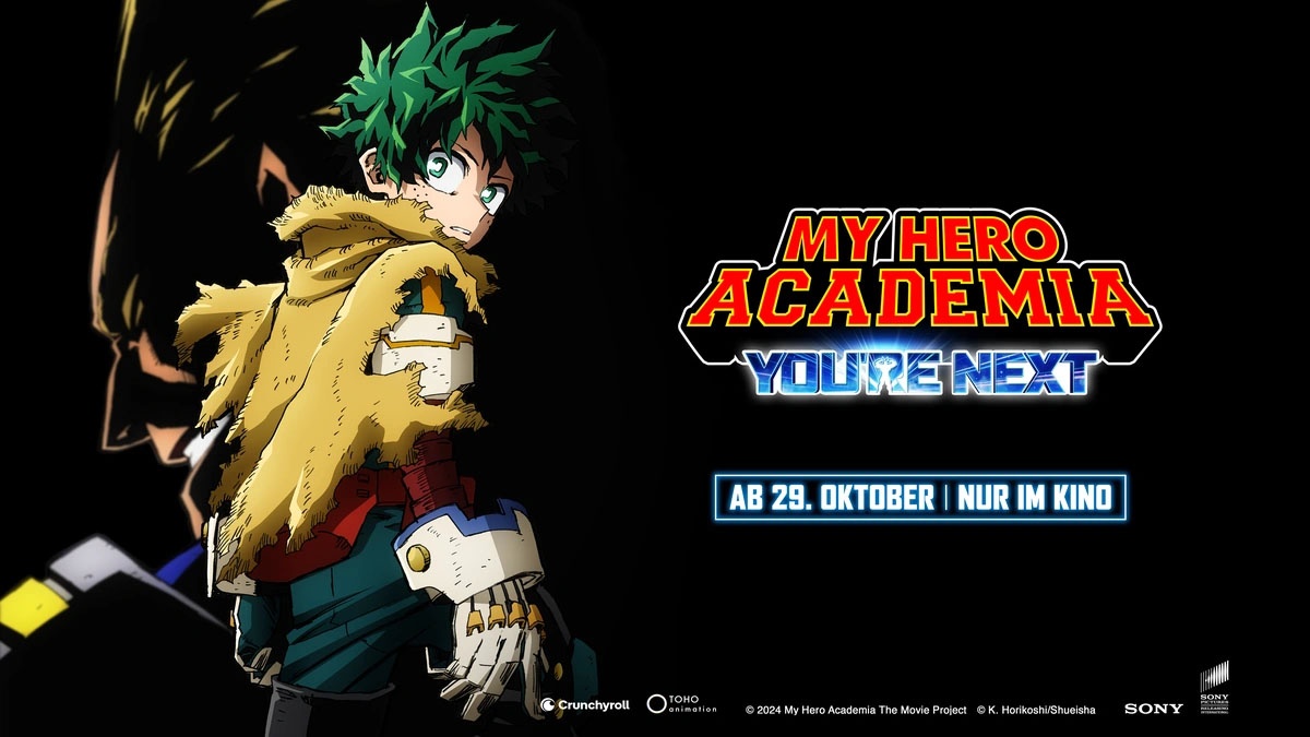 My Hero Academia You're Next am 29.10.2024 in München Rausgegangen