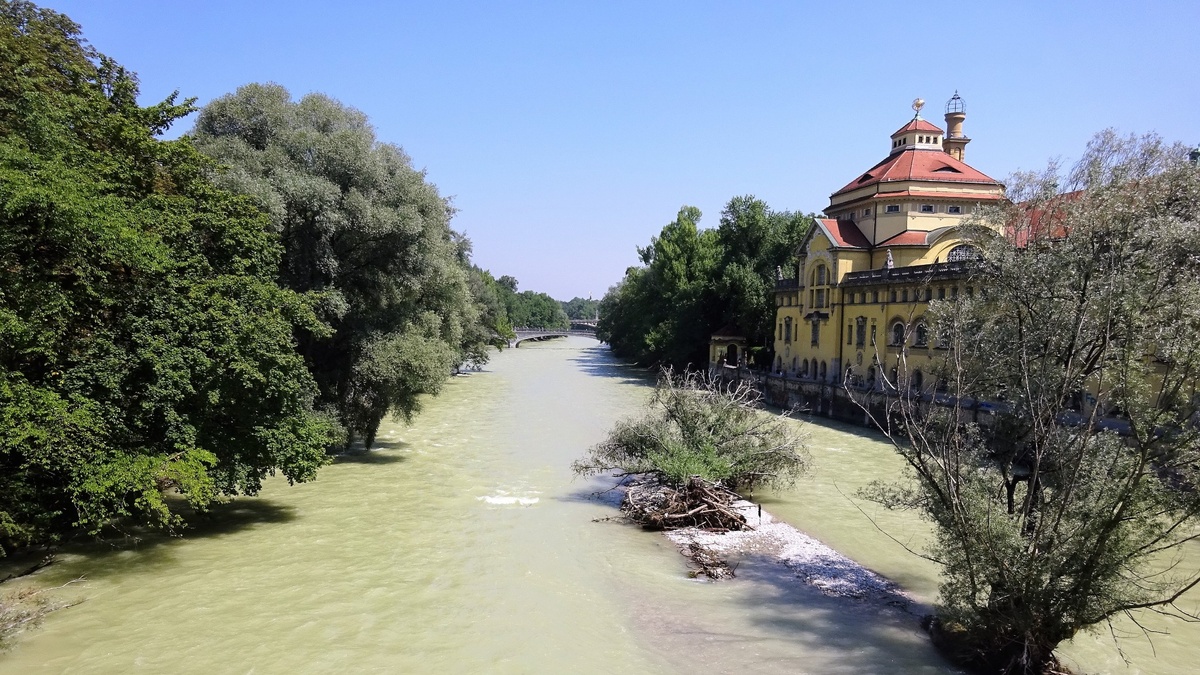 Sights on the Isar – walk with your smartphone