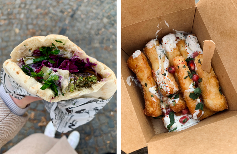 Israelisches Streetfood bei Fizzy Bubele Rausgegangen