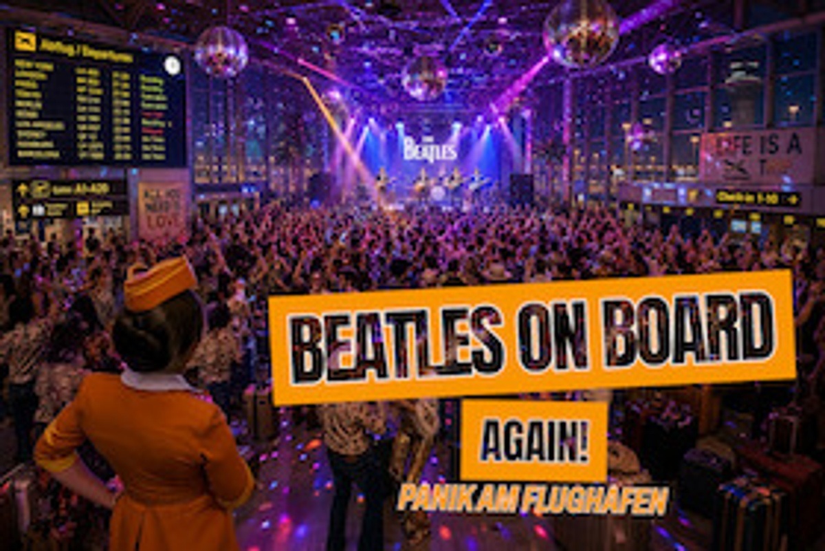 Beatles on Board again - Panik am Flughafen am 09.10.2026 in Salzburg ...