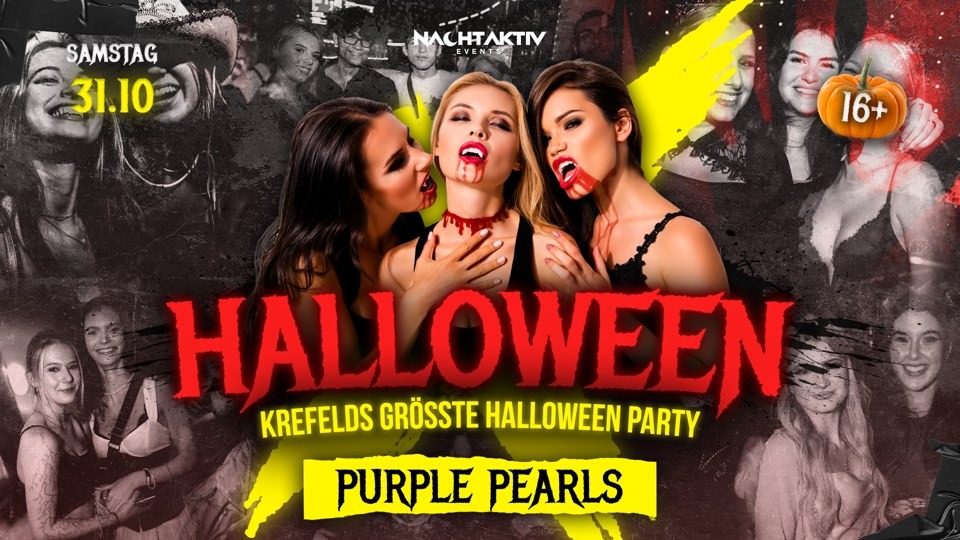 KREFELDS GRÖSSTE HALLOWEEN PARTY am 31.10.2026 in Krefeld ...