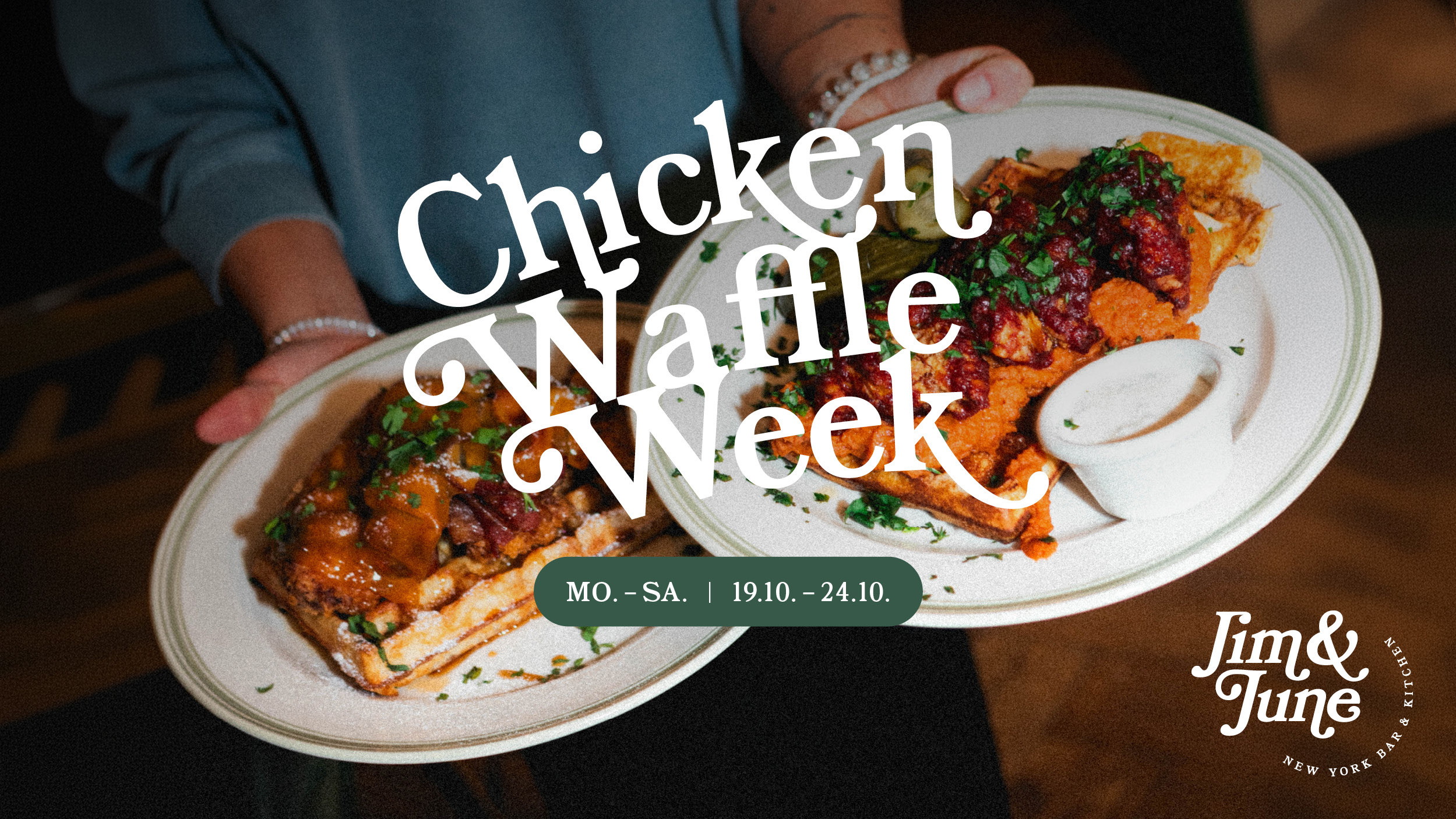 Chicken Waffle Week im Jim & June 🧇🍗 on 24.10.2026 in Köln ...