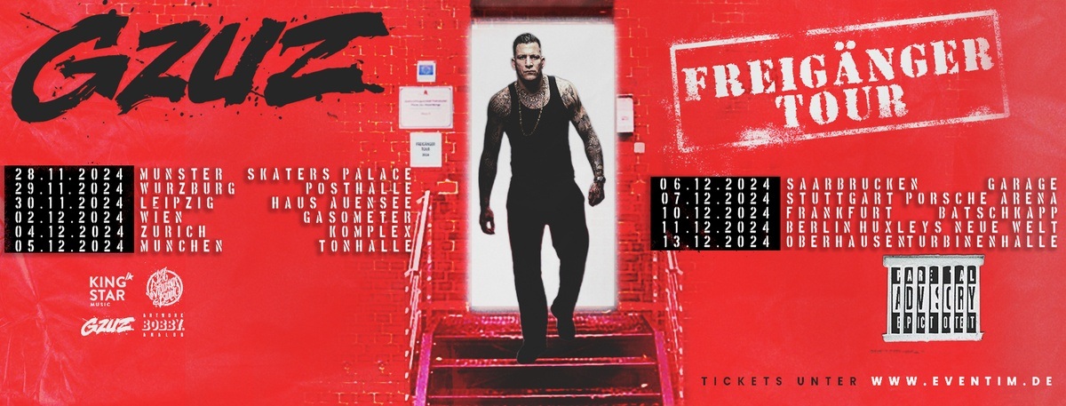  GZUZ - Freigänger Tour - Rausgegangen München Illustration 