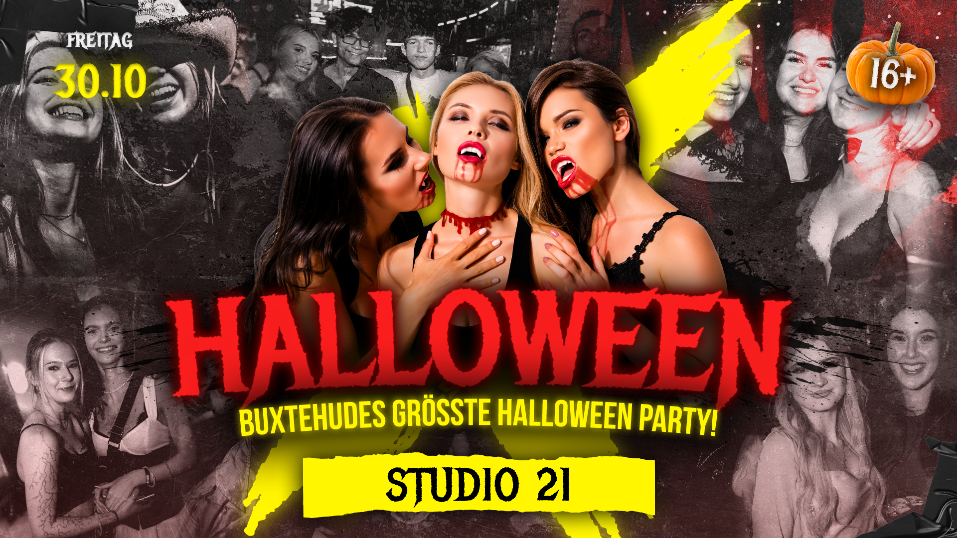 BUXTEHUDES GRÖSSTE HALLOWEEN PARTY am 30.10.2026 in Buxtehude ...