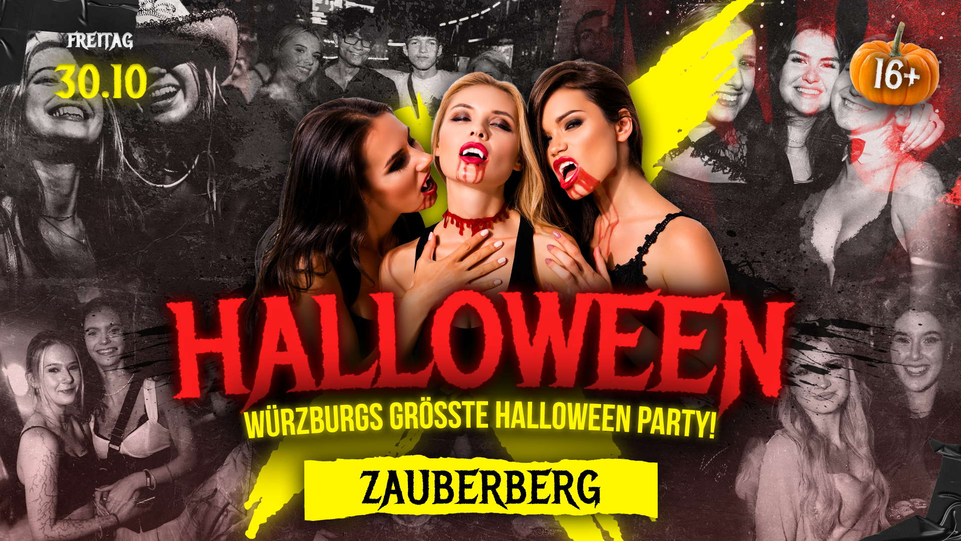 WÜRZBURGS GRÖSSTE HALLOWEEN PARTY am 30.10.2026 in Würzburg ...