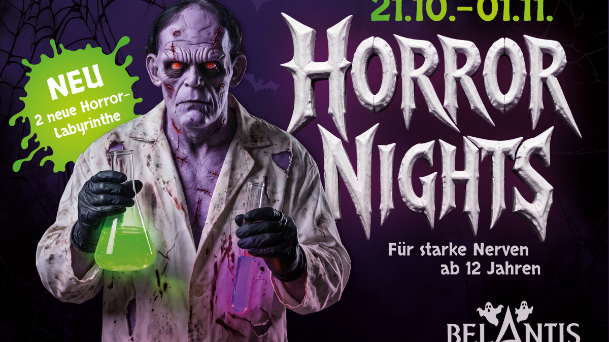 Horror Nights bei BELANTIS – Nichts für schwache Nerven on 22.10.2026 ...