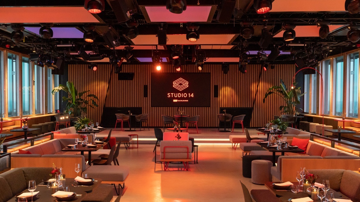 bilder von studio 14 die rbb dachlounge