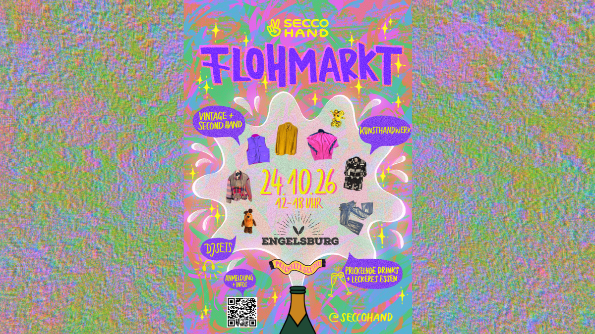 Second Hand Flow SECCO HAND Flohmarkt am 24.10.2026 in Erfurt - Rausgegangen Erfurt