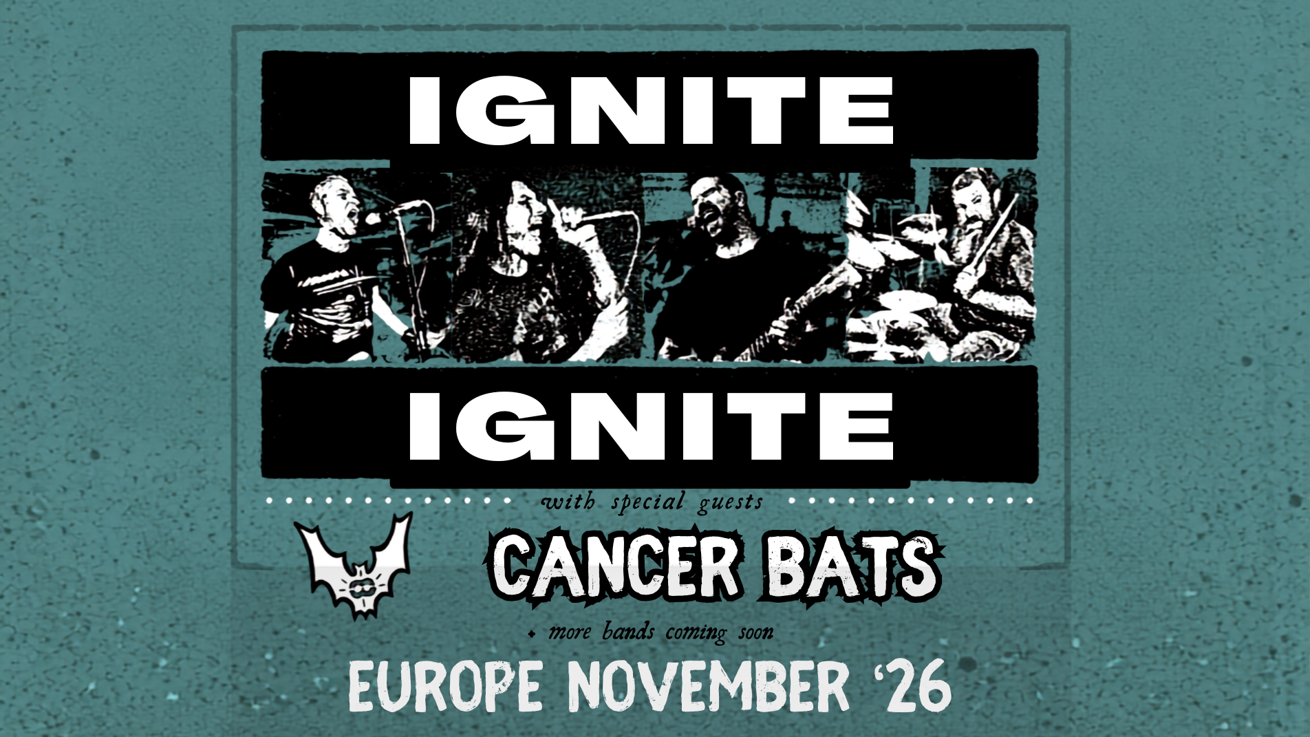 Ignite with Special Guests Cancer Bats – Live in Hamburg on 15.11.2026 ...